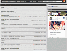 Tablet Screenshot of manga.animexis.org